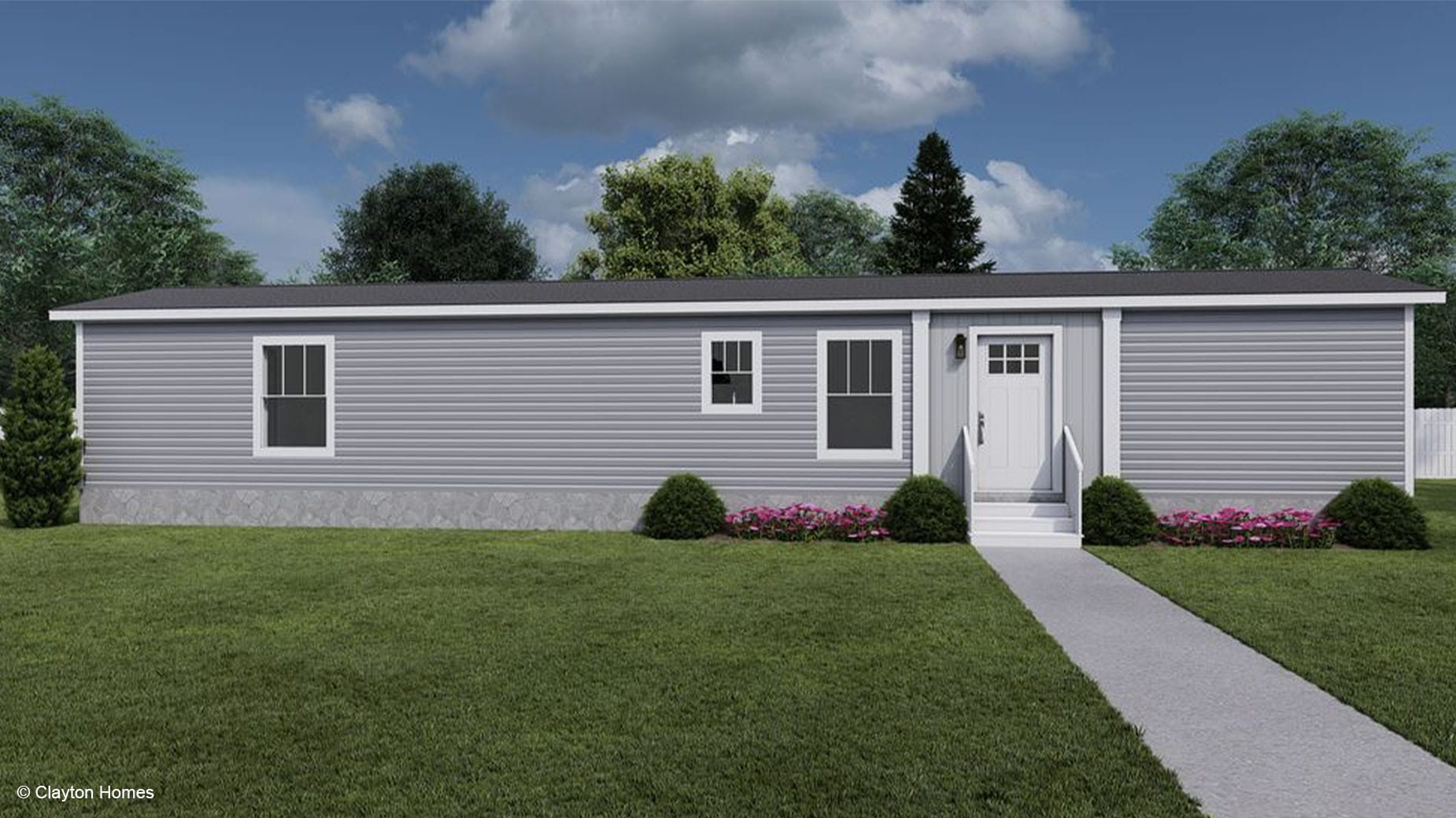 Born to Run Rockwell Rendering Gray Exterior